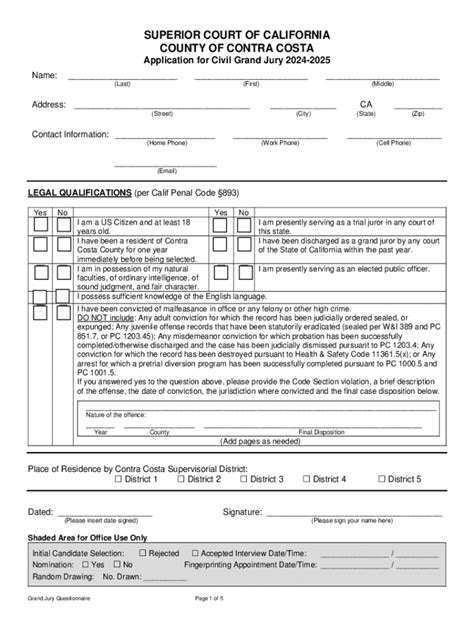 SUPERIOR COURT of CALIFORNIA COUNTY of CONTRA COST - Fill Out and Sign ...