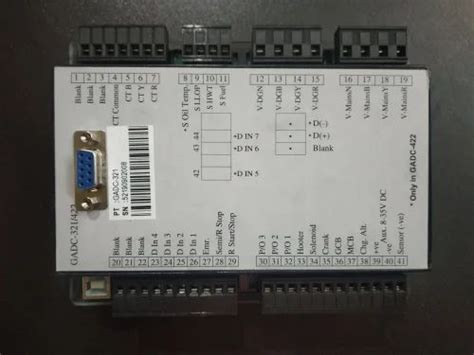 Generator Controller - HR Meter Hour Meter For Genset Safety Unit ...