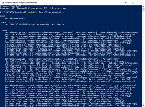 Image result for Windows Update PowerShell Module