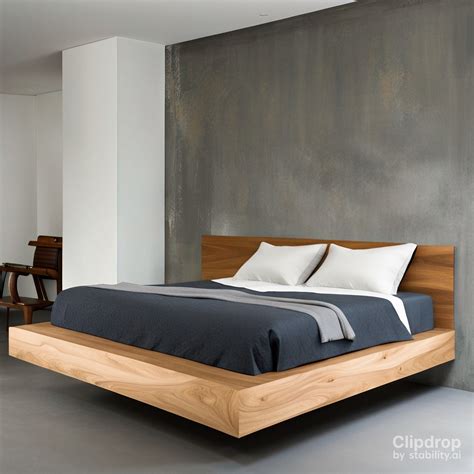 Queen Size Floating Bed & Floating Nightstands complete - Etsy Australia