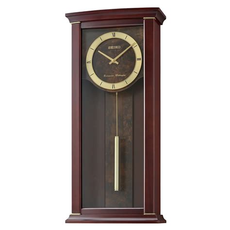 Buy Seiko Elegance & Modern Chime Pendulum Wall Clock, Quartz, Analog ...