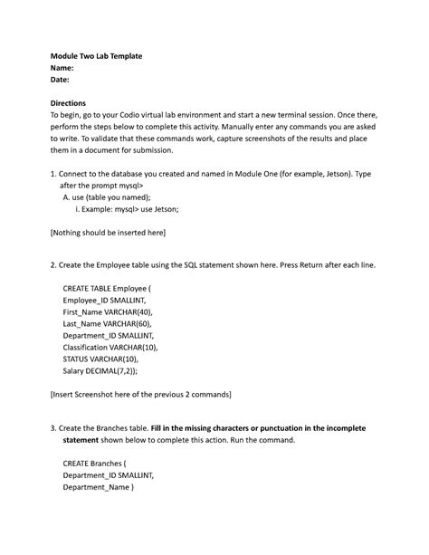 Image result for Word Module 2 Lab Project