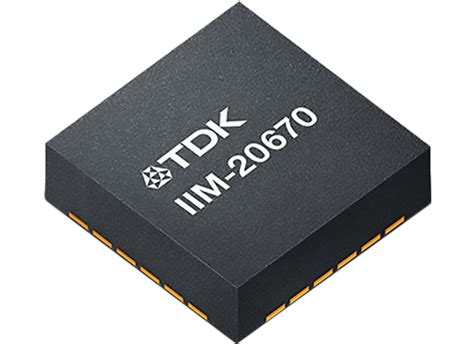 IIM-20670 MotionTracking MEMS® Device - TDK InvenSense | Mouser