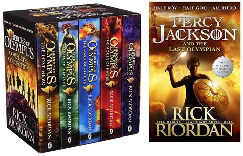 Buy Heroes of Olympus Complete Collection (5 Book Slipcase)+Percy ...