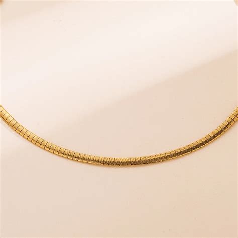 304 Stainless Steel 18K Gold Plated Simple Style Artistic Solid Color ...