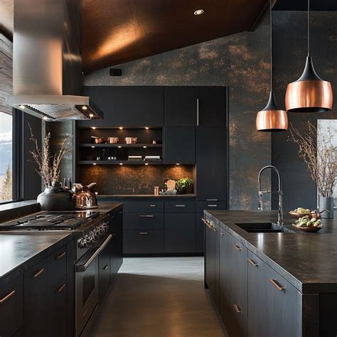 Black Themed Kitchen Ideas