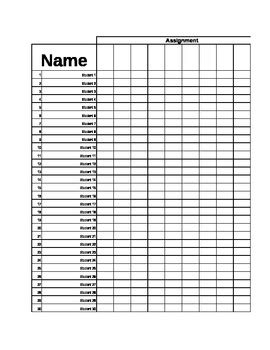 Image result for Locker Assignment Sheet