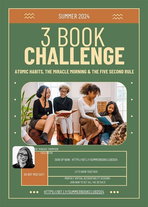 Summer Book Club Meeting, June Selection: Atomic Habits, Online event ...