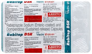 Rabitop Dsr Capsule 10: Uses, Side Effects, Price & Substitutes