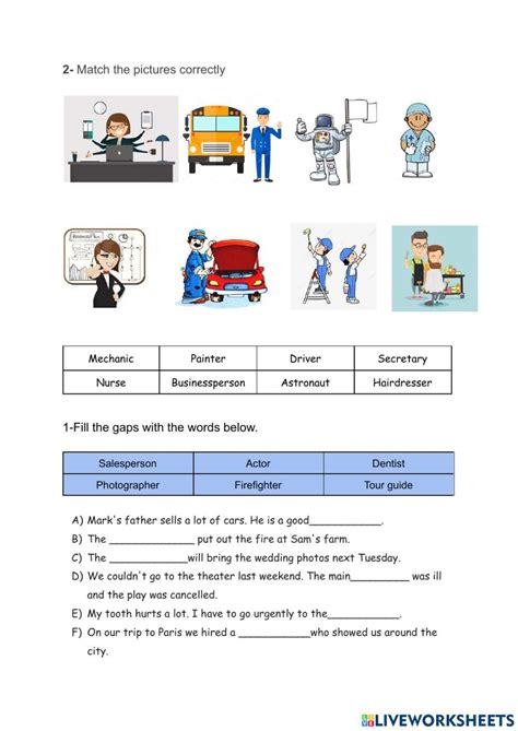 Getting a Job Worksheet 的图像结果