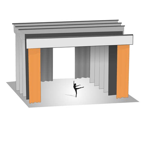 Rideau d'avant-scène - Azur Scenic