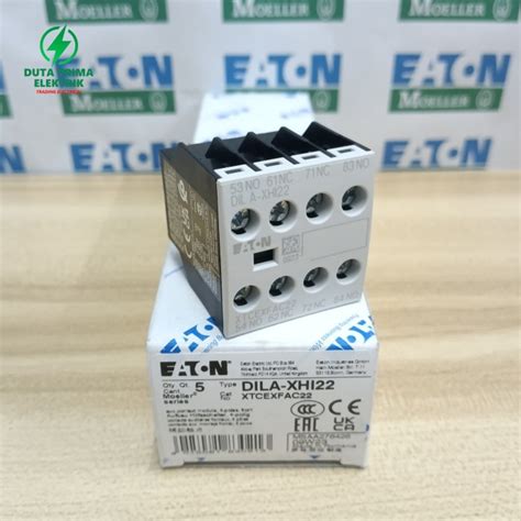 Jual DILA-XHI22 EATON Moeller - Auxiliary Contact Module 2NO 2NC ...