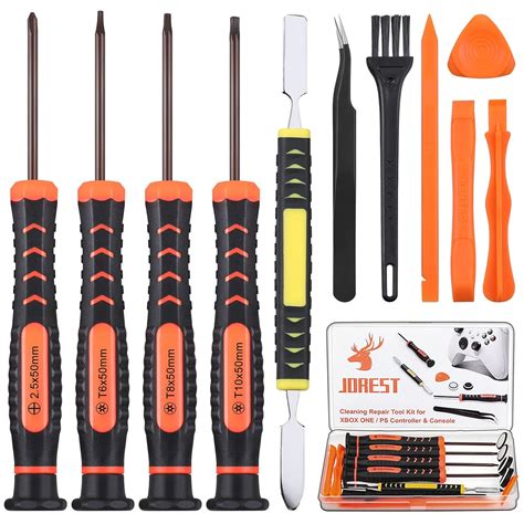 Repair Kit for xbox one/360/X PS4 PS3 PS5, JOREST 25pcs kit with PH0 ...