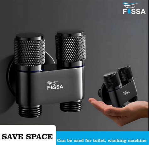 2-in-1 Laundry Faucet Stainless Steel Black Multi-Purpose Tap – Fossa Home