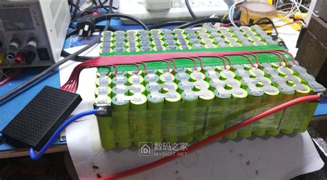 组装了一组电动车锂电池 - 创意DIY 数码之家