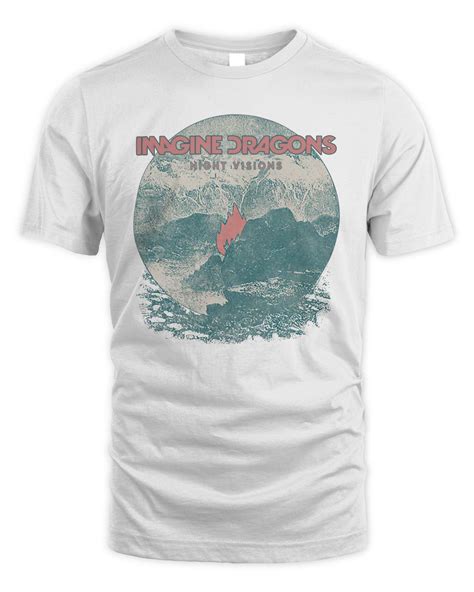 Imagine Dragons Merch Throwback Flame T-Shirt