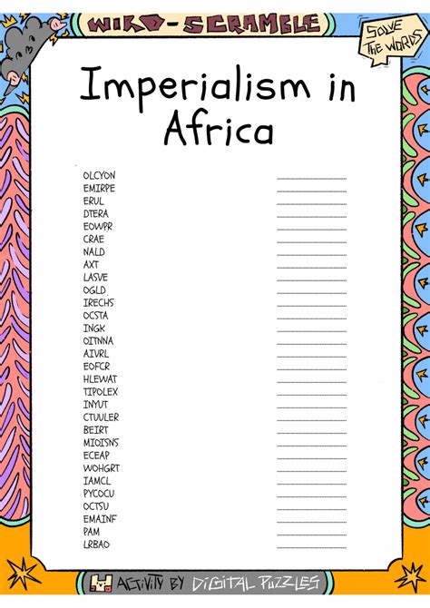 Free Printable Worksheets On Imperialism - Worksheets HQ