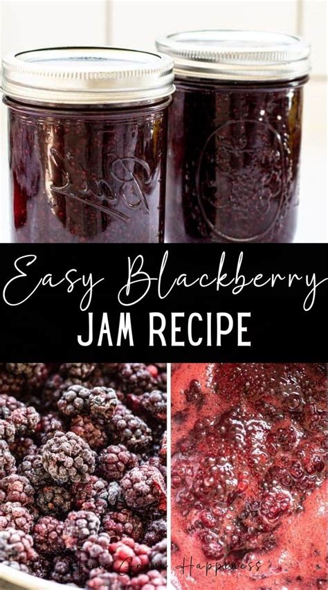Image result for Easy Homemade BlackBerry Jam