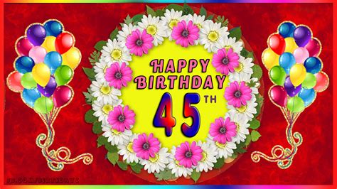 Cheers to 45 Years 45th Birthday Banner Happy Birthday | Etsy