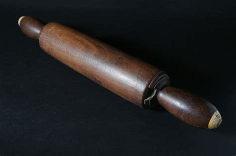Whaleman Made Rolling Pin with Screw End 19th Century - Whaleman Made ...