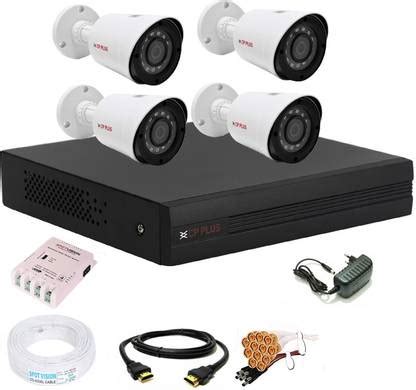 CP PLUS 4 Channal 5 MP H.265+ HD DVR 1Pcs,Outdoor Camera 5 MP HD 4Pcs ...