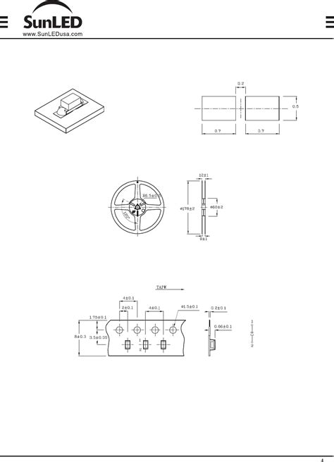 XZVG68W-2 Datasheet by SunLED | Digi-Key Electronics