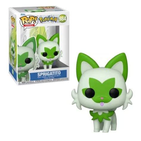 POP FUNKO 984 SPRIGATITO POKEMON - MCFLY COLECIONÁVEIS