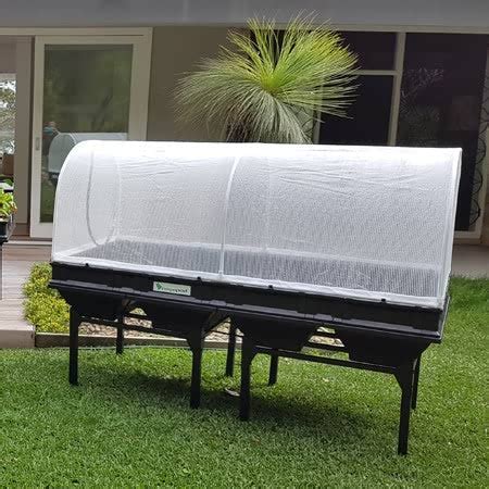 Large Raised Garden Bed with Garden Cover