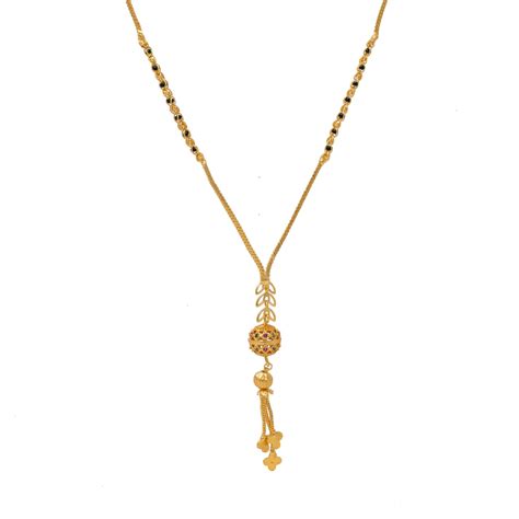 Astonish Gold Plated Meenakari Mangalsutra – Meira Jewellery