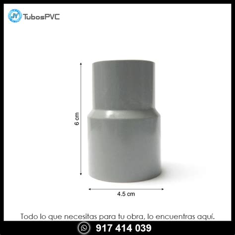 Reducción 1 a 1/2 simple presion - Tubos de PVC | Ferretería general en ...