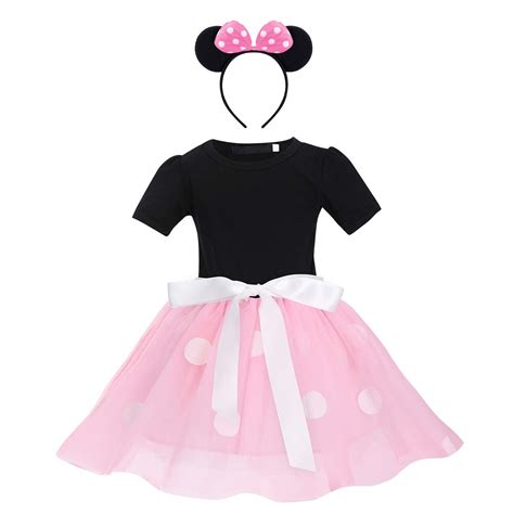 FYMNSI Princess Costume Halloween Cosplay Outfit Baby Girls Polka Dots ...