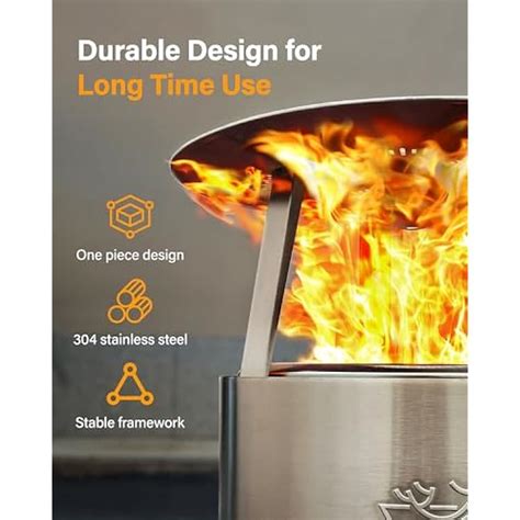 YEFU Heat Deflector for Solo Stove Bonfire 19: Portable India | Ubuy