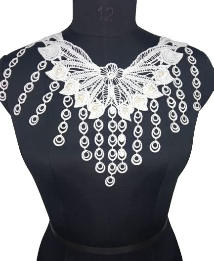 Ivory Pearl Lace Neckline – Ani Accessories