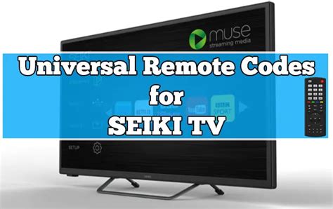 How to Program Seiki Remote 的图像结果