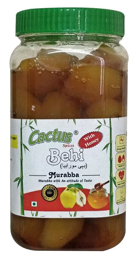 CACTUS SPICES Homemade Behi Murabba بہی موراببا (Safarjal Murabba ...
