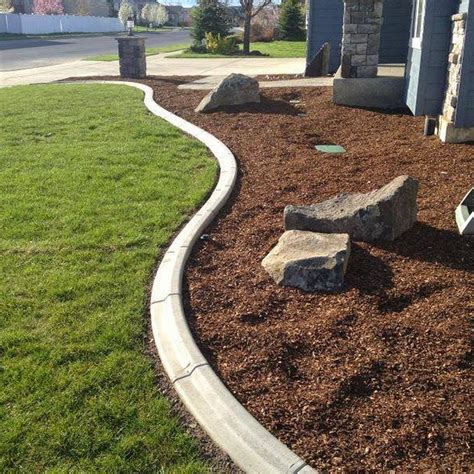 Decorative Concrete Curbing Landscape Edging | Shelly Lighting
