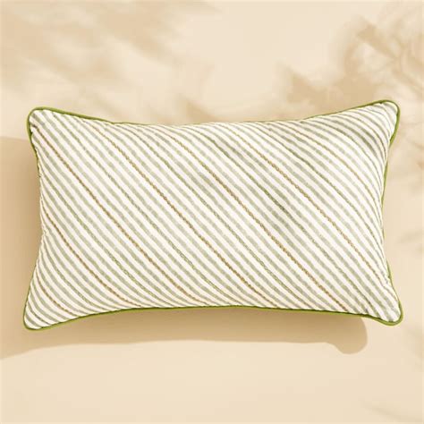 Buy Nora Stripes Filled Cushion - 50x30cm from Home Centre at just INR ...