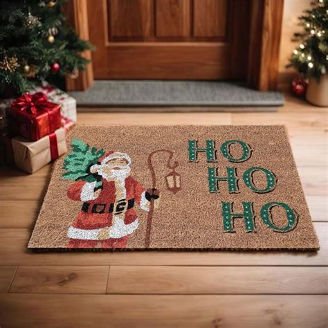 Amazon.com: Folkulture Christmas Door Mat Outdoor, Eco Friendly ...