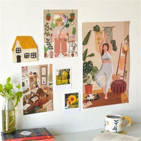 Hyppy Messy Bun, Big Fun Poster Set - Nirvana Print + Plant Momma + Art ...