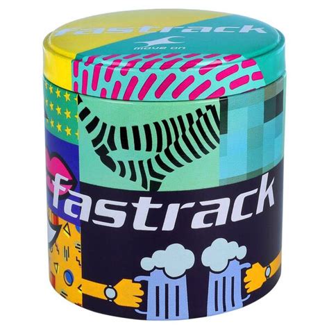 Buy Online Fastrack Animal Print Quartz Analog with Date Black Dial ...