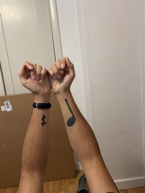 Quarter Note Rest Tattoo