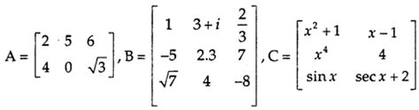 Image result for Matrices Class 12