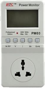 HTC HTC PM-03 Energy Meter, Energy Metering, Power Guard, Monitor, Kill ...