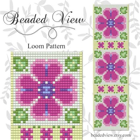 Image result for Simple Bead Loom Flower Patterns