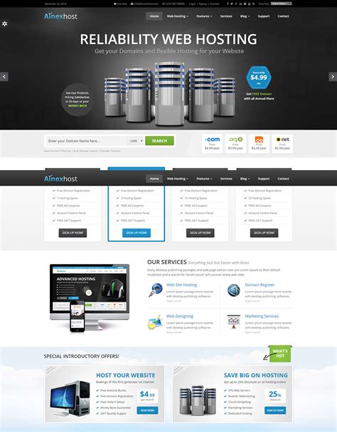 Image result for Free HTML Web Templates Hosting