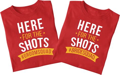 Buy Customized Bride Groom Squad T-Shirt Online in India – The Style Salad