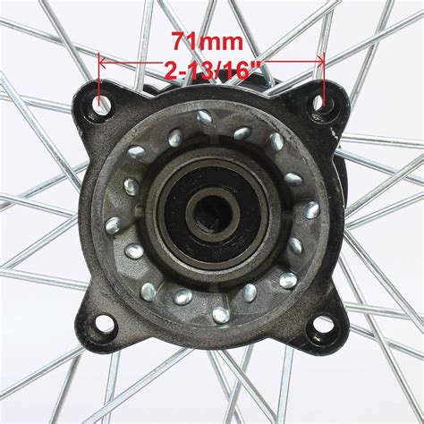 Buy Steel Rear Rim Wheel Disk Brake Apollo SSR 50cc 125cc 150cc XR CRF ...