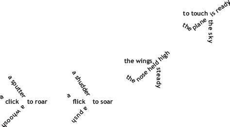 Visual Poetry Examples 的图像结果