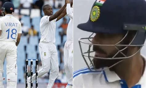 Watch: Virat Kohli Has No Response To Kagiso Rabada's Ripper, Does This ...