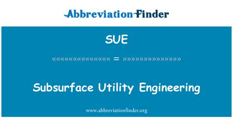 Image result for Sue Subsurface Utility Engineering
